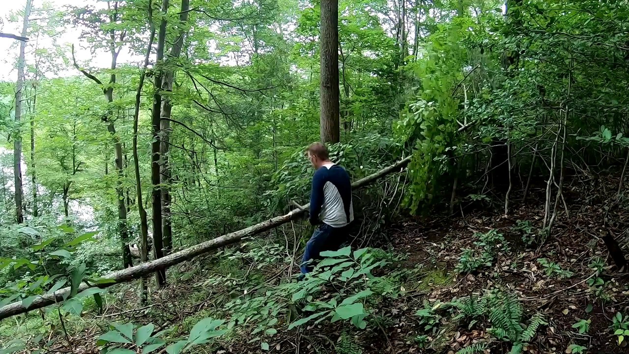 Winter Camping In Underground Bunker - Digging A Primitive Survival Stealth Shelter By Hand