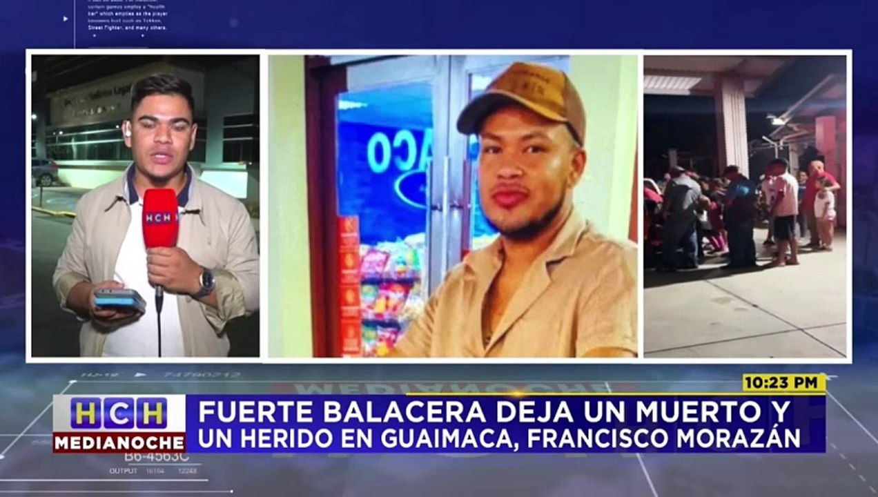 Un muerto y un herido deja balacera en Guaimaca, FM