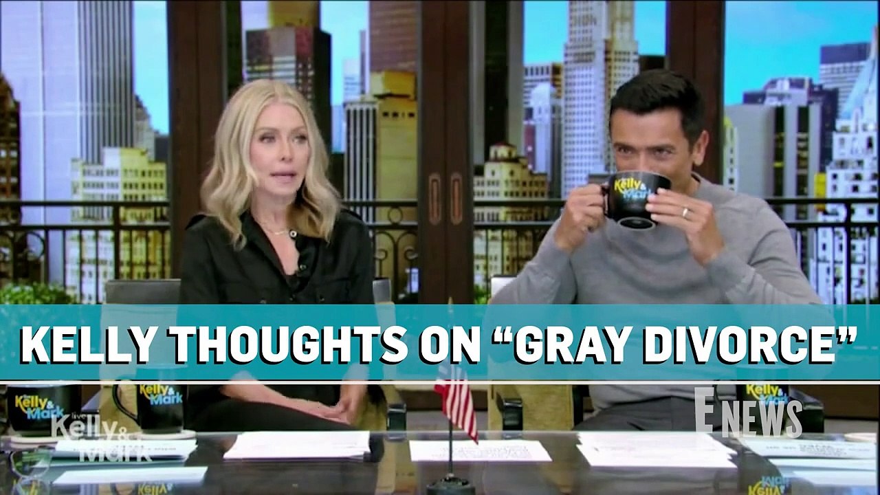 Kelly Ripa Discusses Getting A Gray Divorce With Mark Consuelos On Air.