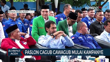 Paslon Cagub Cawagub Mulai Kampanye