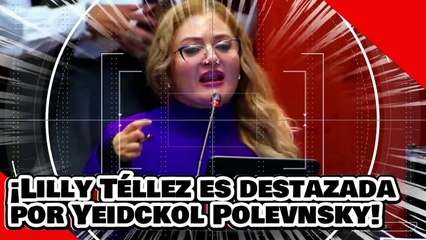 ¡VE! ¡’la meretriz trastornada’ Lilly Téllez es destazada por Yeidckol Polevnsky por atacar a la 4T!