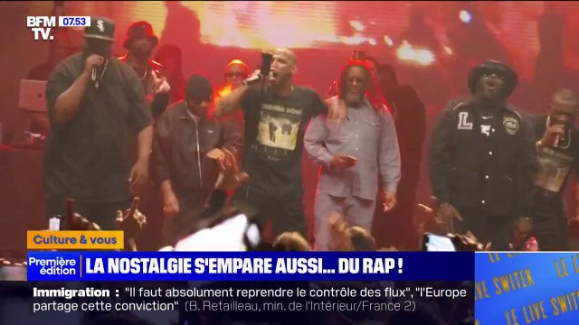 Des rappeurs des années 90 remontent sur scène