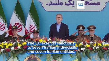EU targets 14 Iranian individuals and entities for providing missiles to Russia