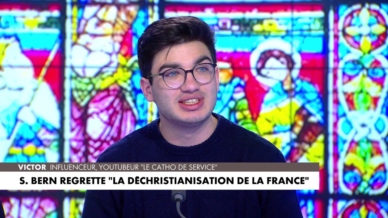 Victor, connu sur Youtube comme «Le catho de service», sur la ...