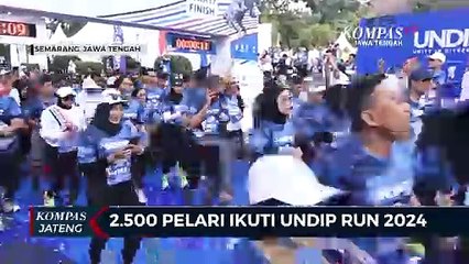 2.500 Pelari Ikuti Undip Run 2024