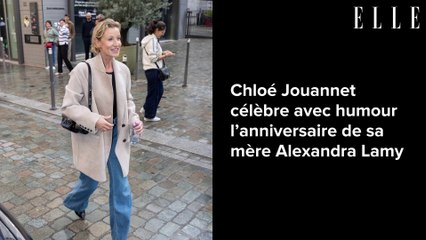 Chloé Jouannet célèbre avec humour l’anniversaire de sa mère Alexandra Lamy