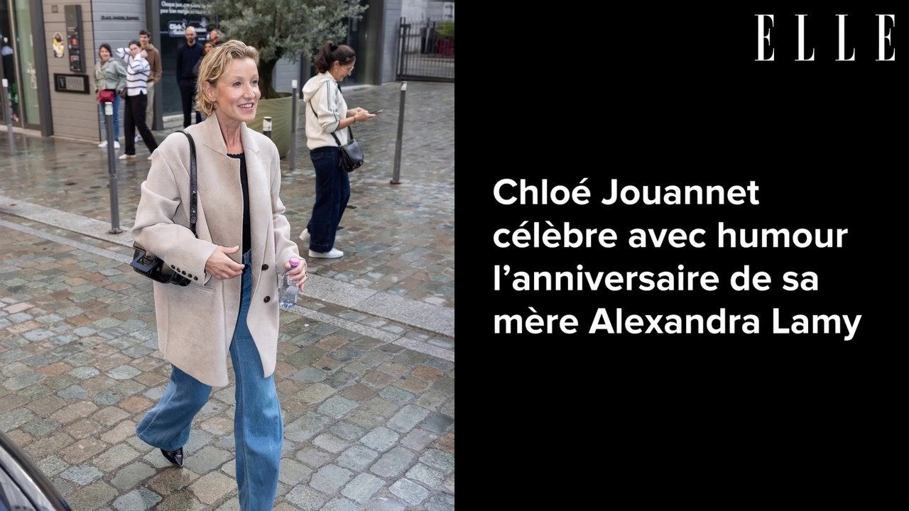 Chloé Jouannet célèbre avec humour l’anniversaire de sa mère Alexandra Lamy