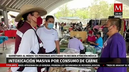 Reportan intoxicación masiva en Querétaro por consumir carne contaminada con clembuterol