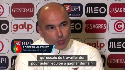 Martinez : "Nous pouvons tous apprendre aux côtés de Cristiano Ronaldo"