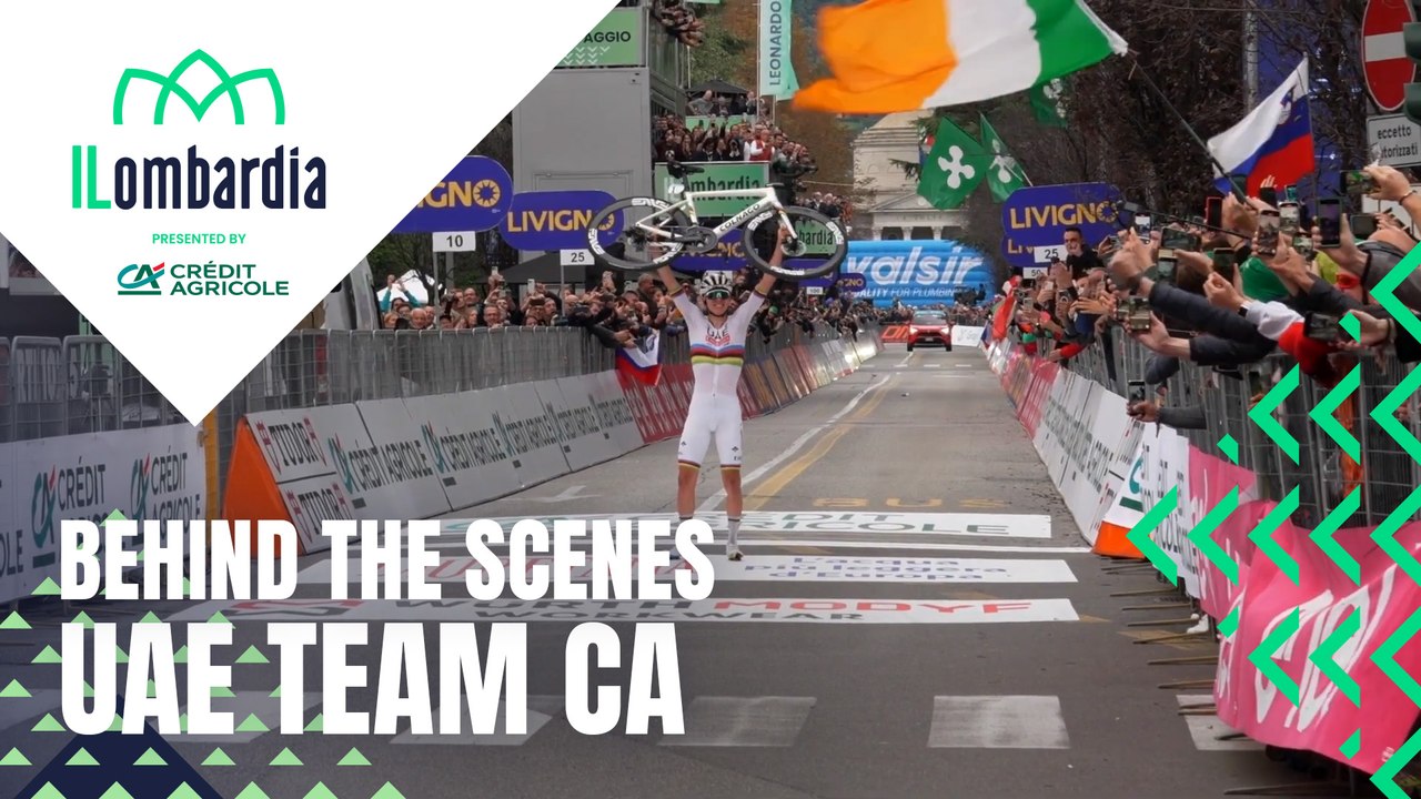 Il Lombardia 2024 | Behind the scenes - UAE Team Ca