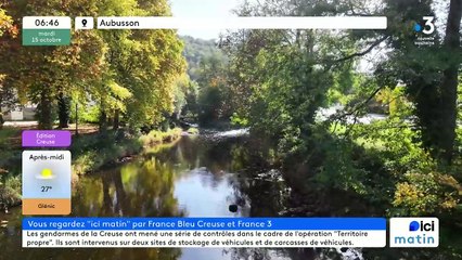 15/10/2024 - ICI Matin France Bleu Creuse en vidéo