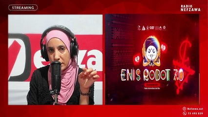 في نسخته السابعة EnisRobot7.0 مع الطالبة بالمدرسة الوطنية للمهندسين بصفاقس شيماء بوسلامة