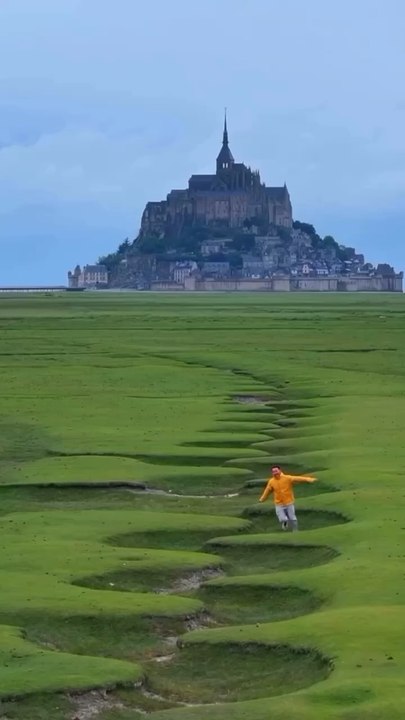 LES PLUS BEAUX pas de courses vers le Mont St Michel