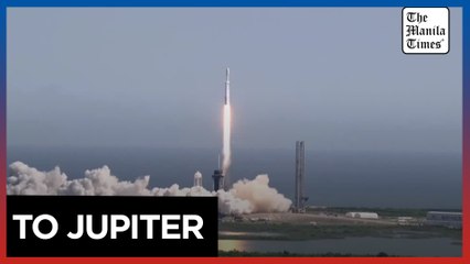 NASA launches spacecraft to study whether Jupiter's moon Europa can harbor life