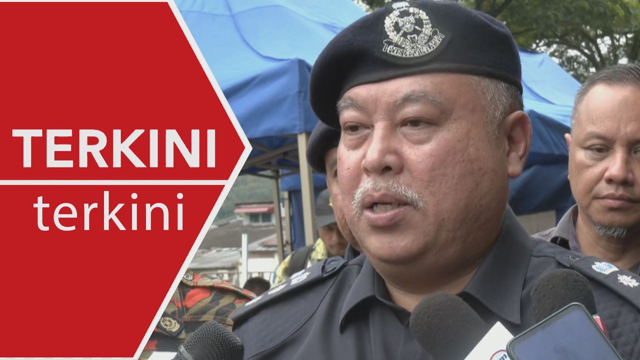 [TERKINI] Sidang media tanah runtuh Taman Melawati