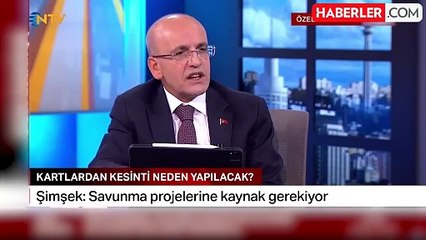 Şimşek kartlardan 750 TL kesinti öngören yasa teklifinde geri adım için ilk işareti verdi