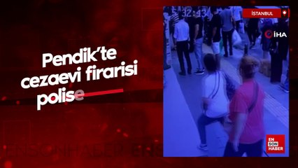 Pendik’te cezaevi firarisi polise yine silah çekti