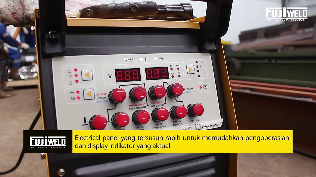 JUAL MESIN LAS TIG PROFESSIONAL DENGAN HARGA TERJANGKAU - FUJIWELD PROTIG 400W PULSE