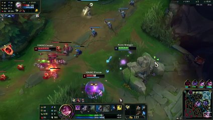 Nonsensical bottom lane Lulu Double Kill