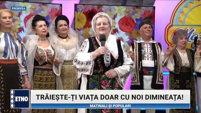 Angela Saftoiu - Porumbel cu pene albe (Matinali si populari - ETNO TV - 25.03.2024)