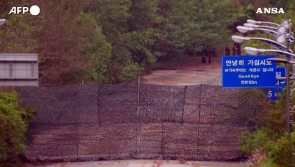 Corea del Nord, distrutte strade di collegamento verso il Sud