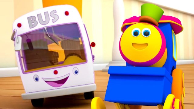 Wheels On The Bus, Bob The Train and Vehicle Song for Children