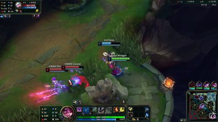 Nonsensical level 1 bottom lane death match