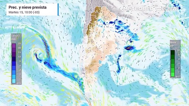 Alerta del Servicio Meteorológico Nacional por tormentas fuertes para 6 provincias de Argentina