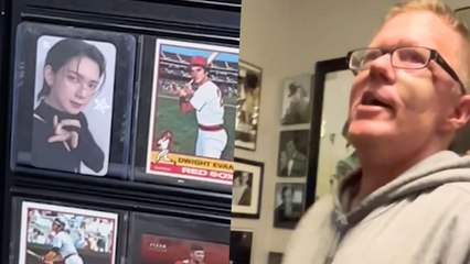 Daughter Replaces Dad's Office Photos With K-Pop Idols | Happily TV