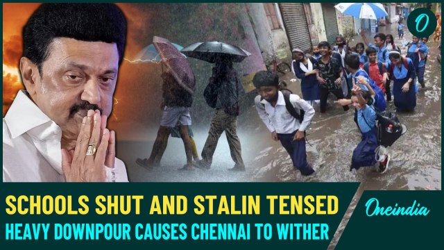 IMD Predicts Heavy Rain in Tamil Nadu | Waterlogging and School Closures Amid Intense Rainfall