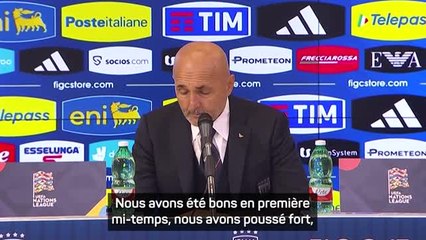 Italie - Spalletti : "Nous avons fait un grand match"