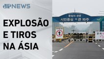 Coreia do Norte dinamita rodovia que liga país à Coreia do Sul