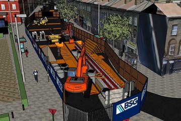 Two of 29 businesses affected by Foyle Street sewer works have applied for rates relief