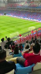 Ribuan Suporter Indonesia Padati Qingdao Youth Stadium, Siap Dukung Timnas Melawan China