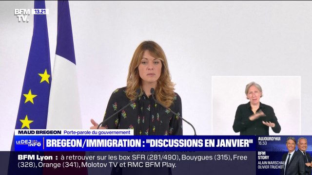Nouvelle loi immigration: On prendra le temps de discuter , assure la porte-parole du gouvernement Maud Bregeon