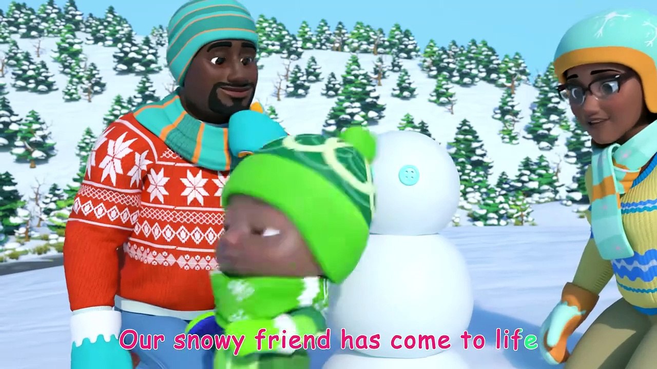 Snowman Song _ CoComelon Nursery Rhymes & Kids Songs