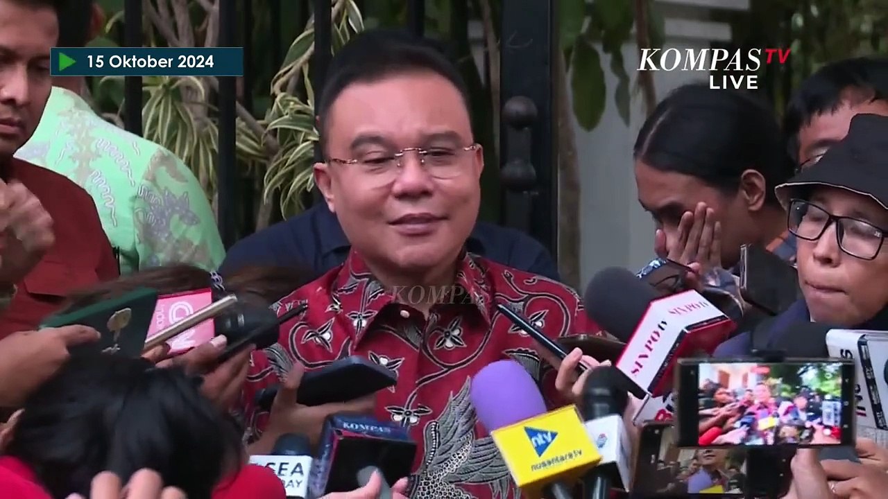 [FULL] Pernyataan Sufmi Dasco Usai Prabowo Panggil Para Tokoh, Politisi hingga Artis di Kertanegara