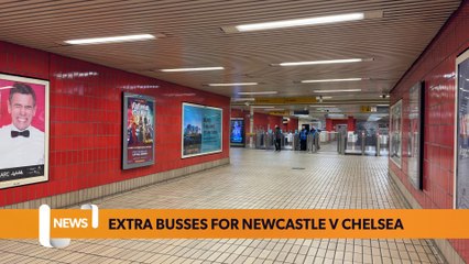 Nexus will ensure extra busses will be provide for Newcastle United’s match against Chelsea.