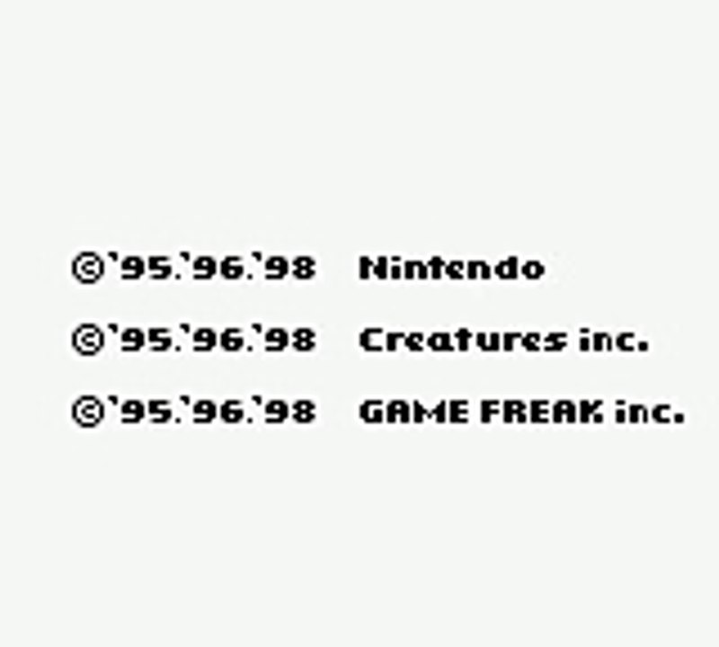 POKEMON RED INTRO