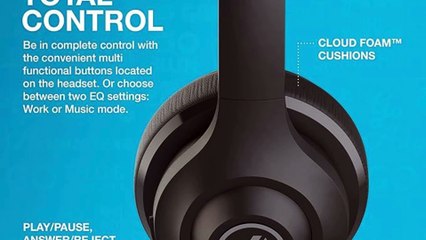 JLab Go Work Wireless On Ear Headsets with Microphone
