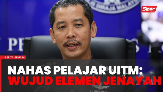 Wujud elemen jenayah dalam nahas pelajar UiTM - Polis