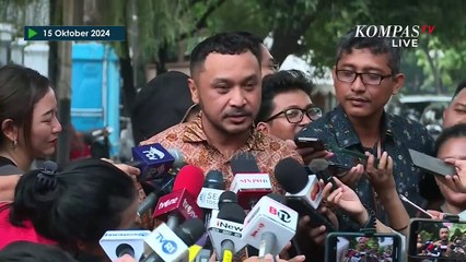 Kata-Kata Giring Ganesha Usai Bincang Dengan Prabowo: Nanti Saja Pak Prabowo yang Jawab
