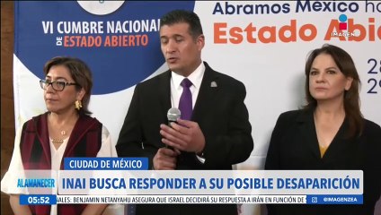 El INAI confirma reunión con Rosa Icela Rodríguez