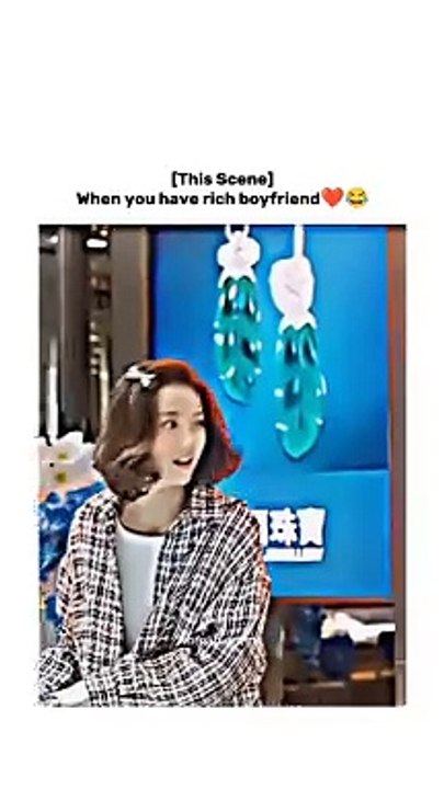 When You Have Rich Boyfriend ♥️ #girlfriend #boyfriend #chinesedrama #trending #entertainment #bts