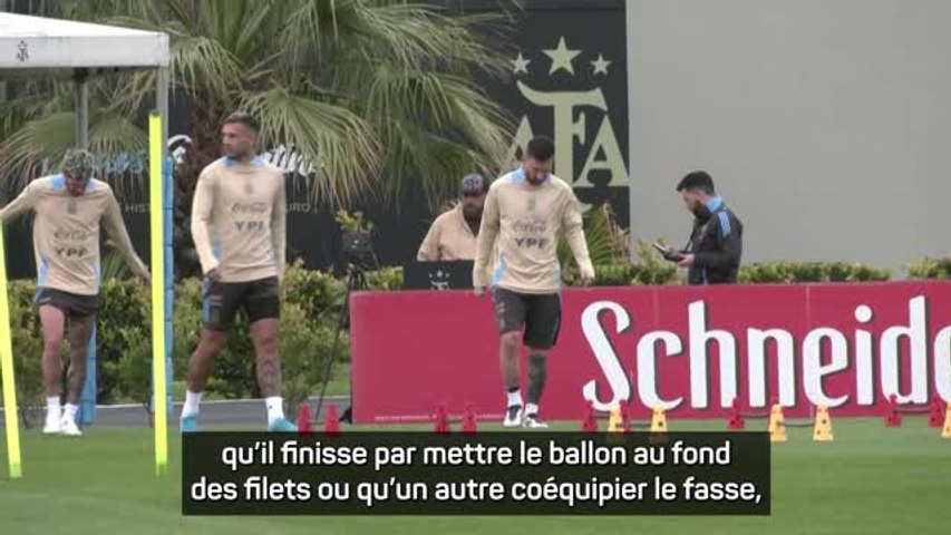 Lionel Scaloni sur l'absence de Lionel Messi : 
