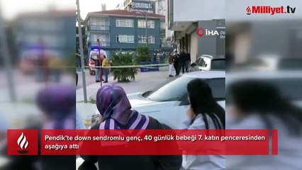 İstanbul'da 40 günlük bebek camdan atıldı! Kahreden detaylar