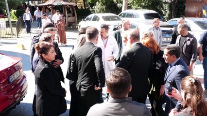 METROBÜSTE DOĞUM YAPAN VATANDAŞI ZİYARET