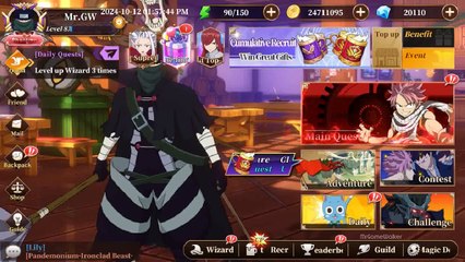 Fairy Tail: Fierce Fight Gameplay (Android/IOS) [No Commentary] Arena