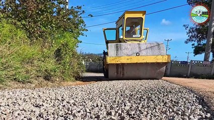 Sinop'ta yol yapım çalışmaları