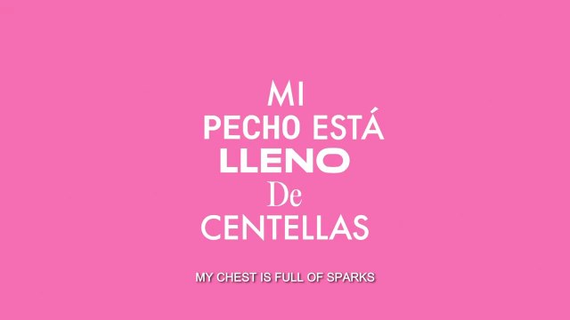 Mi pecho está lleno de centellas - Trailer
